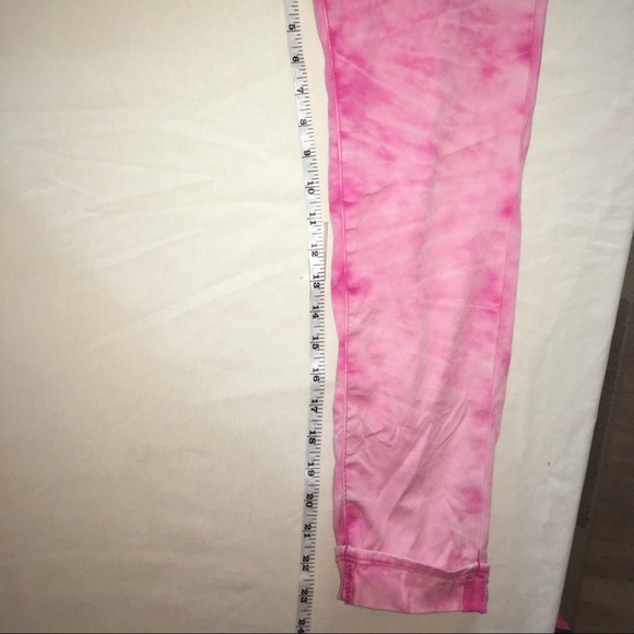 Rock & Republic Adjustable Pink Tie-Dye Pants - Picture 4 of 4